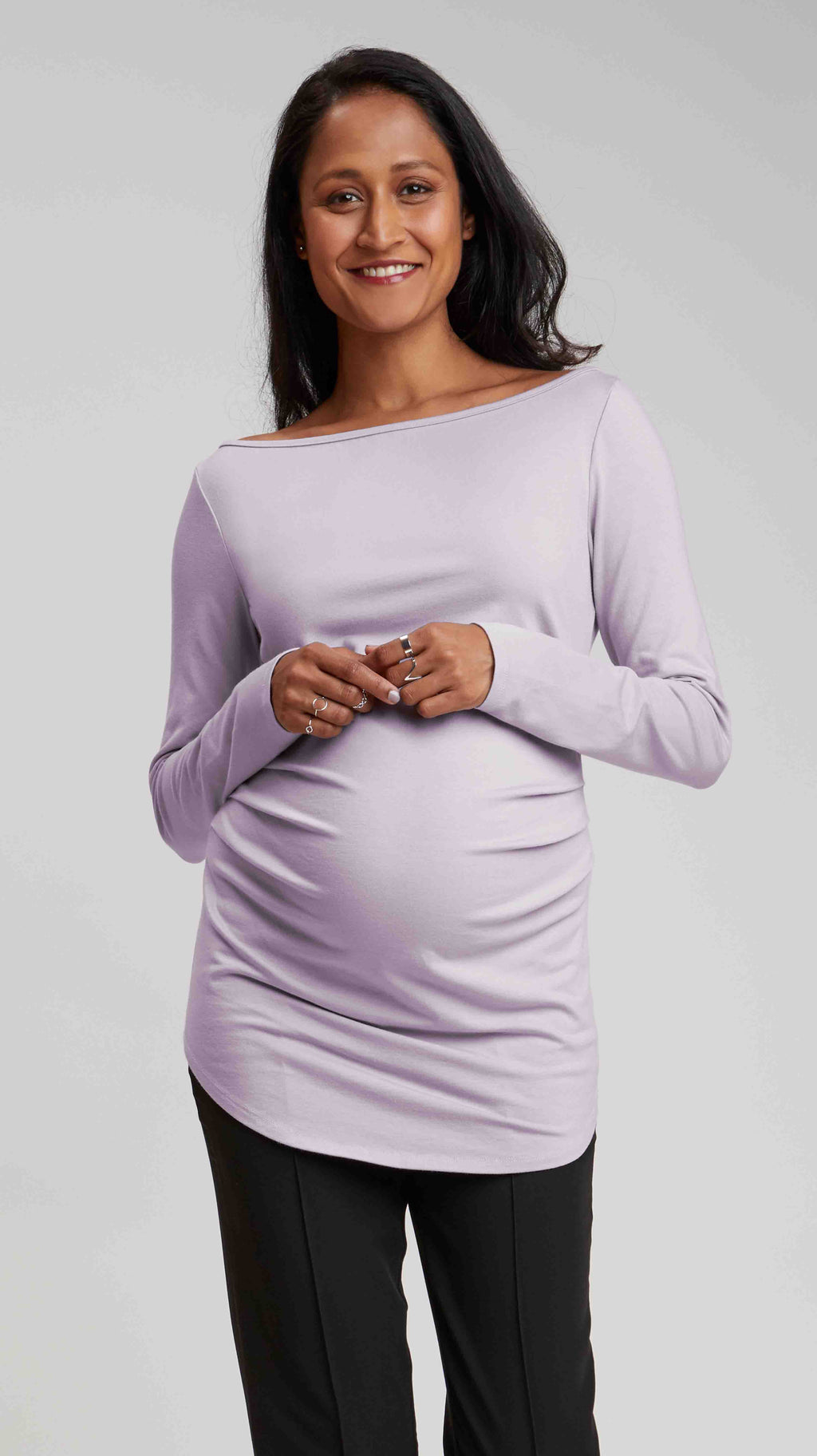 Long Sleeve Ballet Maternity Tunic