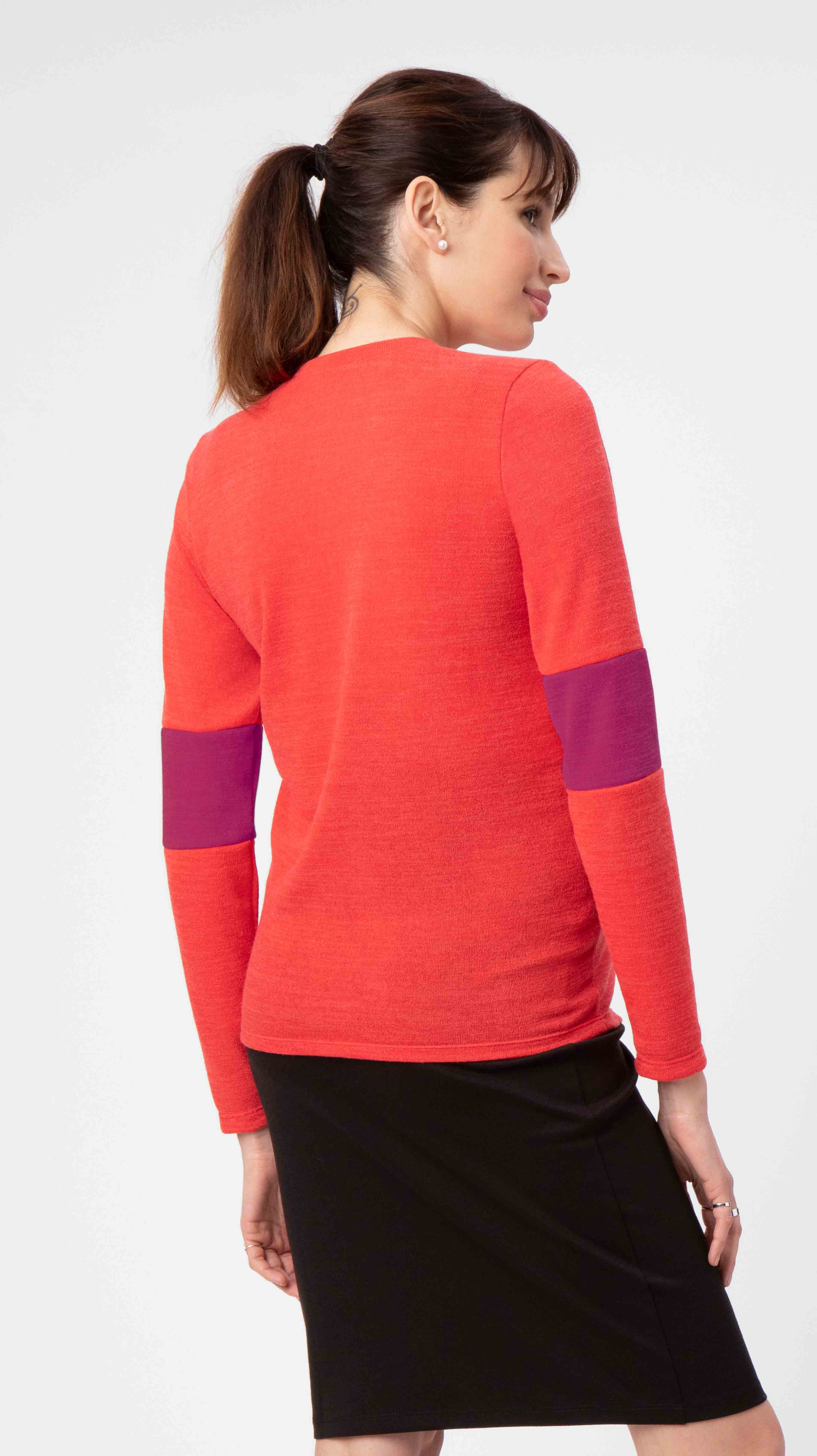 Elbow Cuff Maternity Sweater