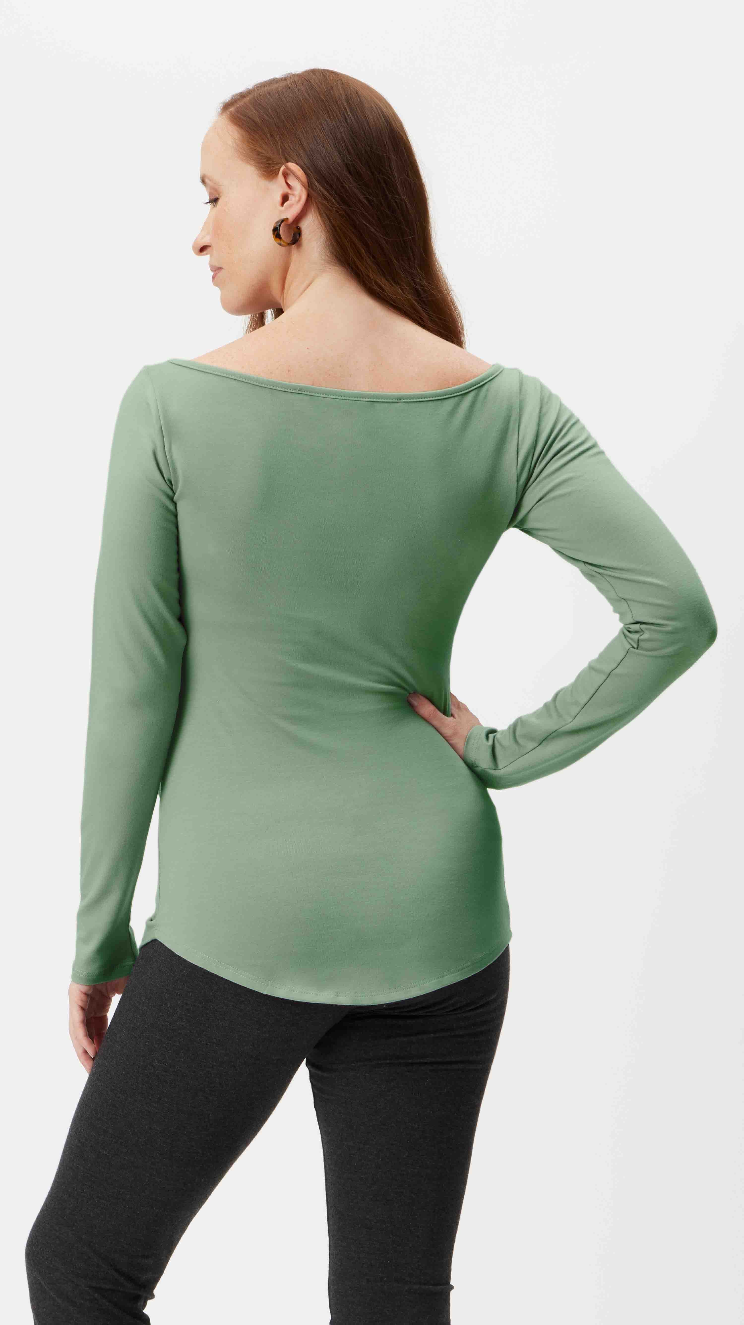 Long Sleeve Ballet Maternity Tunic
